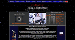 Desktop Screenshot of kitzastro.net